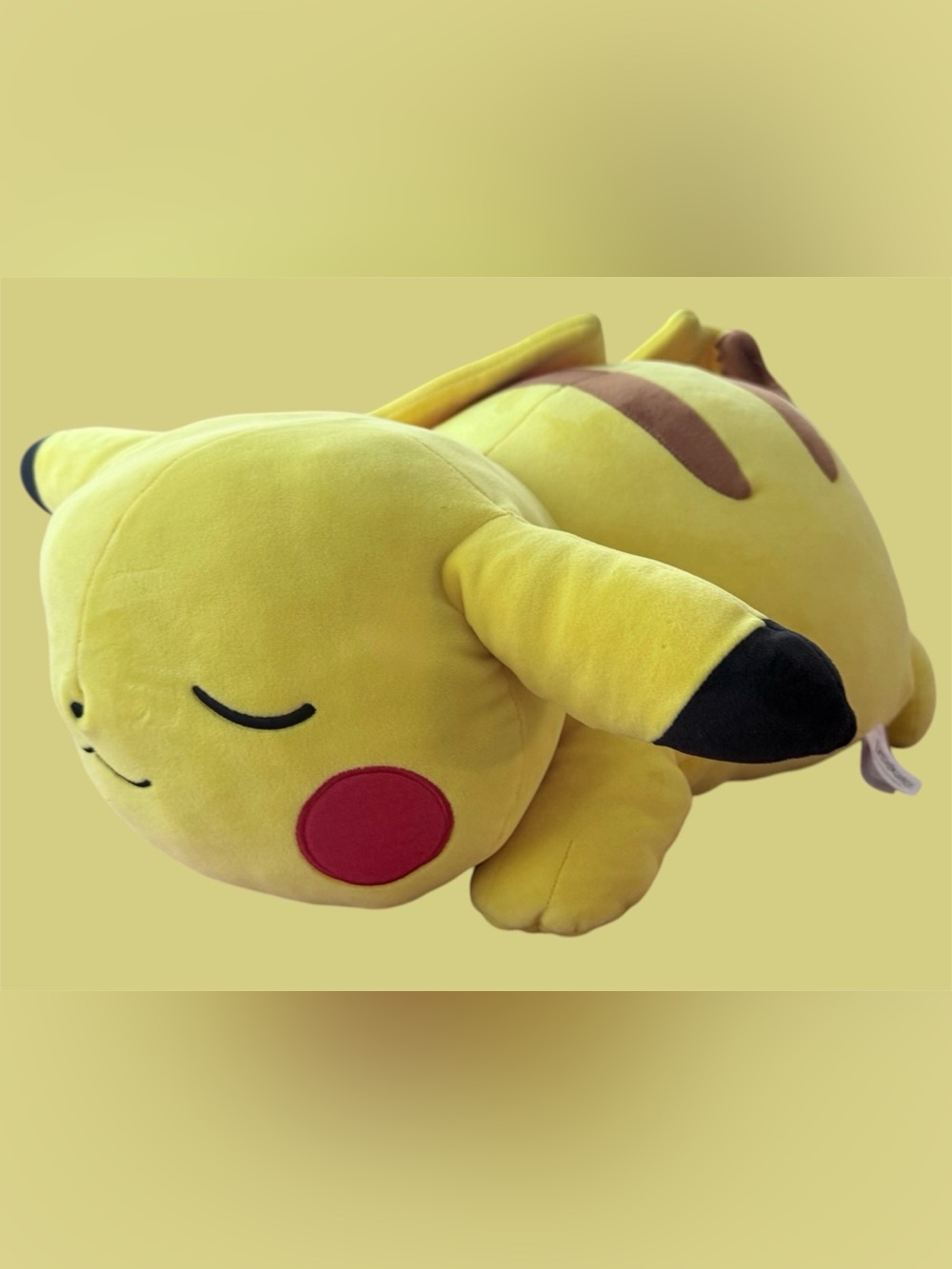 Pokemon Sleeping Pikachu Plush Soft Jumbo Large Pillow Buddy 18” Jazwares